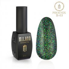 Гель-лак Milano 8ml PHOENIX(Феникс) № B-03